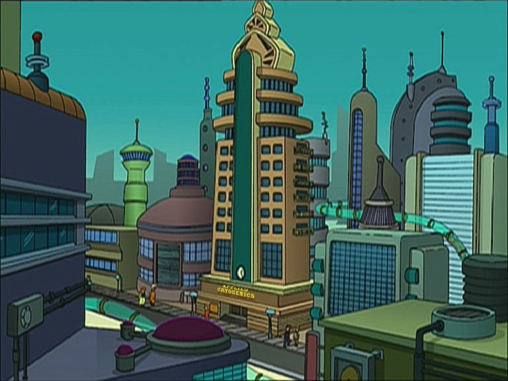 New New York, Futurama metropolis
