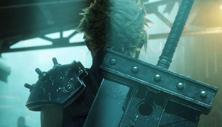 Cloud in the Final Fantasy 7 remake trailer.