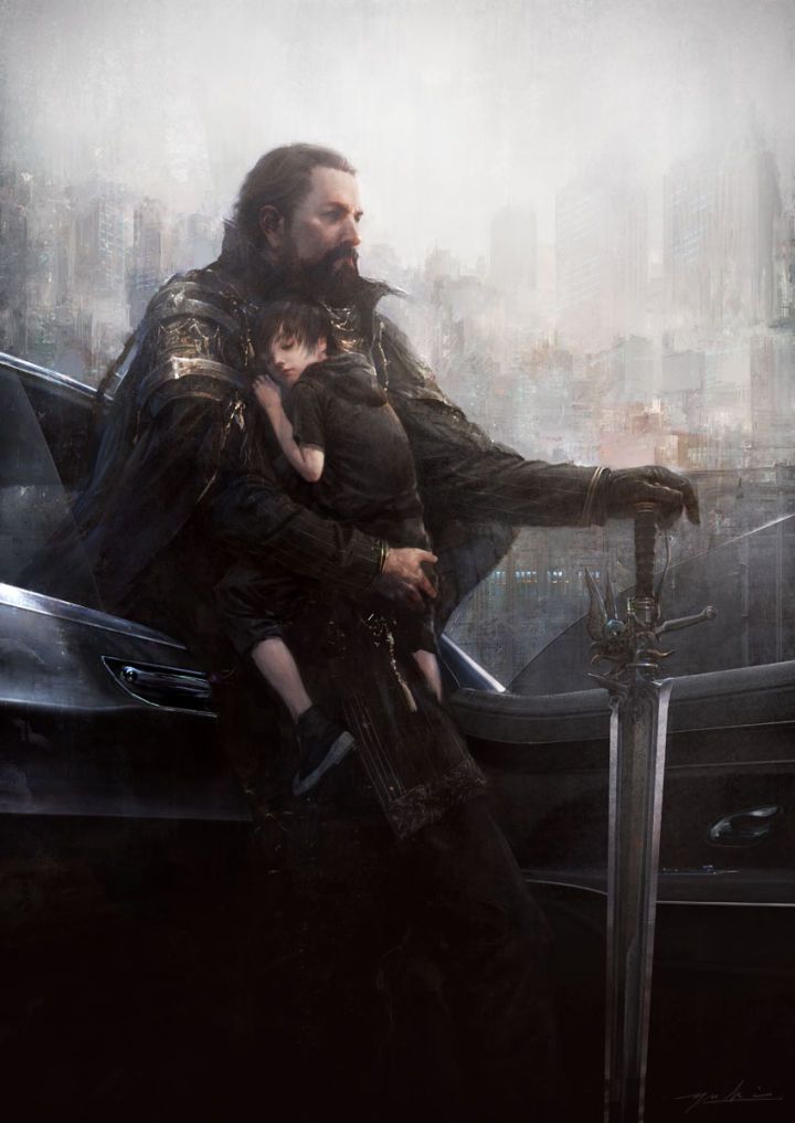 Final Fantasy XV concept art. 