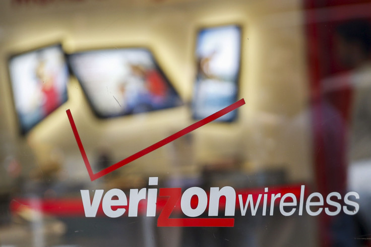 The entrance to a Verizon wireless store is seen in New York, May 12, 2015.
