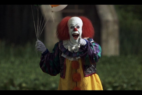 Pennywise the clown in "It."