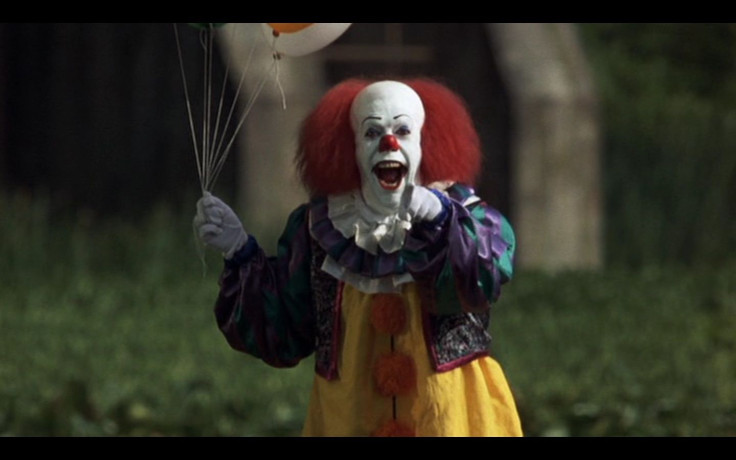Pennywise the clown in "It."