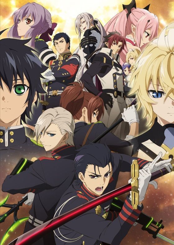 New main visual for season 2 of Seraph of the End.