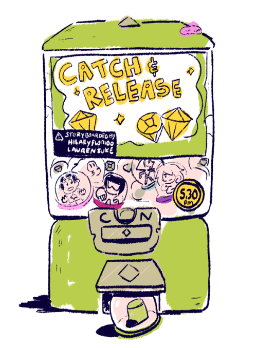 Cute promo art for new Steven Universe episode "Catch and Release."