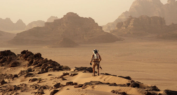 "The Martian" strands Matt Damon on Mars and this time he isn't a crazy idiot like in "Interstellar."