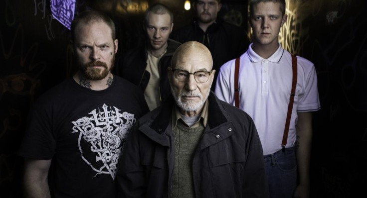 The skinhead army in 'Green Room.'