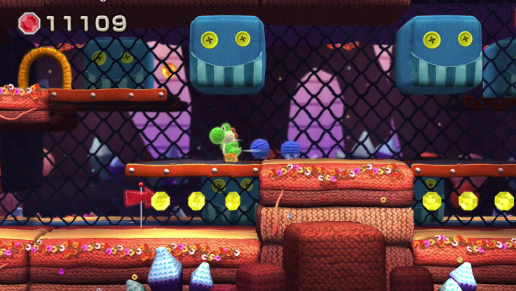 Yoshi's Wooly World screencap.