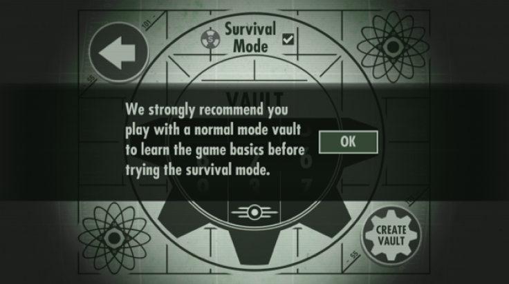 Survival mode in Fallout Shelter 1.2 update makes the game more difficult.