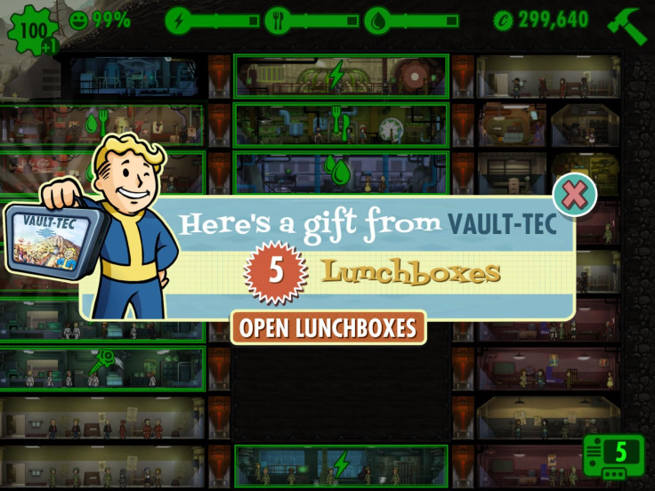 5 free lunchboxes comes as a prize soon after the appearance of Piper