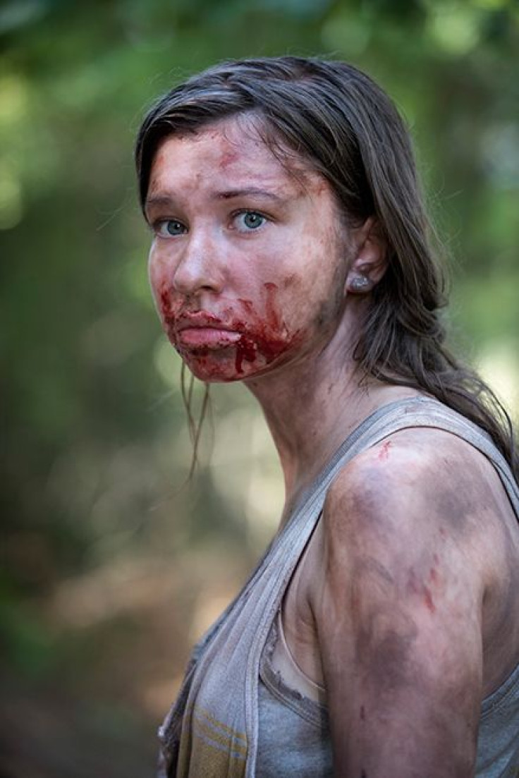 Katelyn Nacon as Enid on The Walking Dead.
