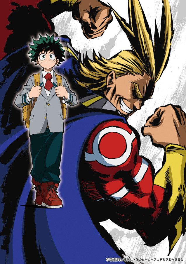 The first promotional image for the My Hero Academia anime