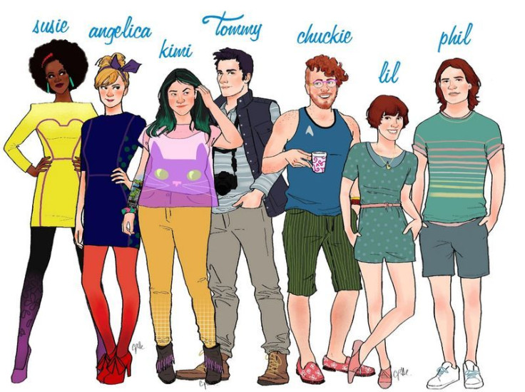 Another look at what the Rugrats crew might look like, all growed up.
