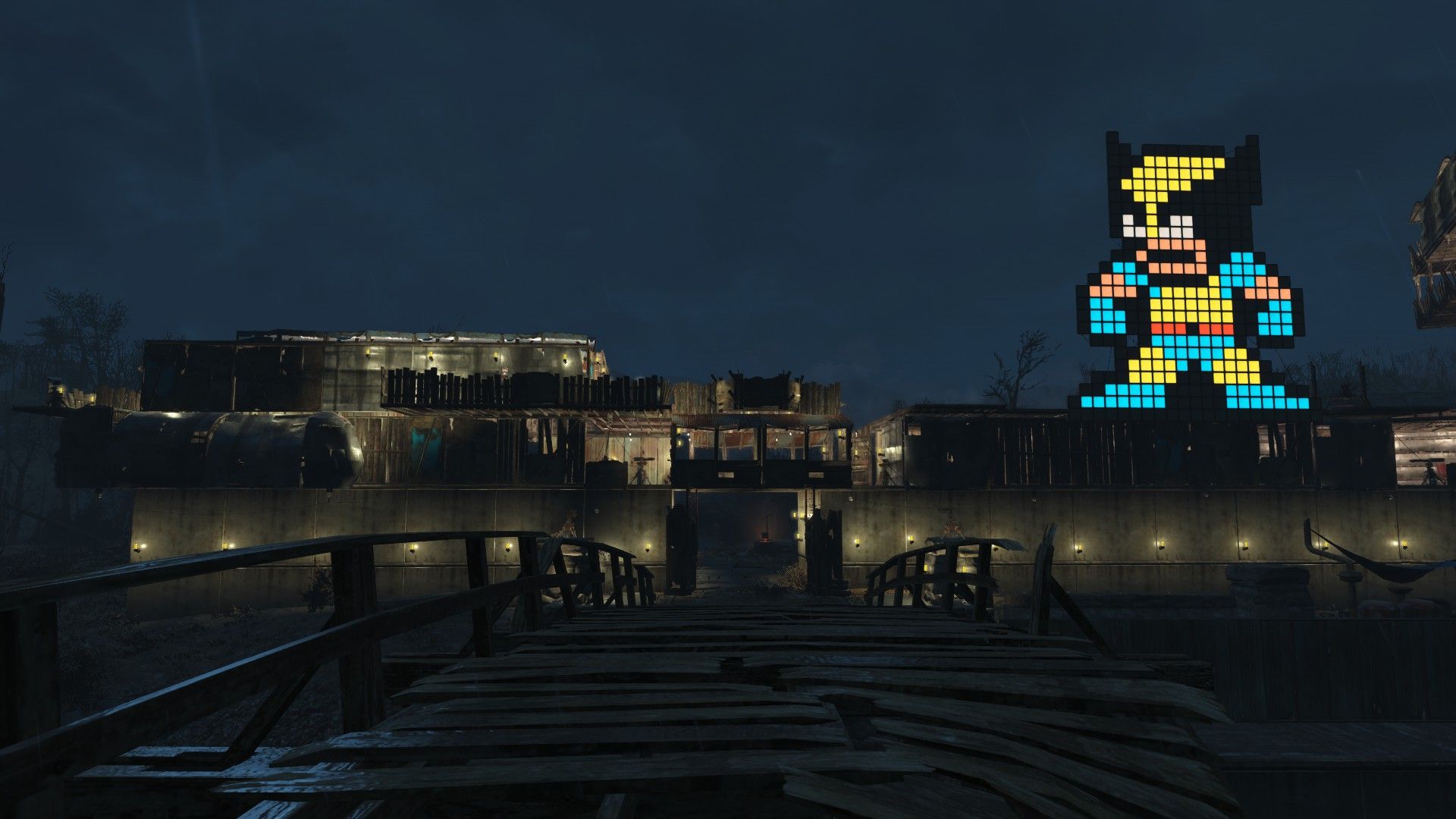Fallout 4 settlement guide how to build a giant animated billboard