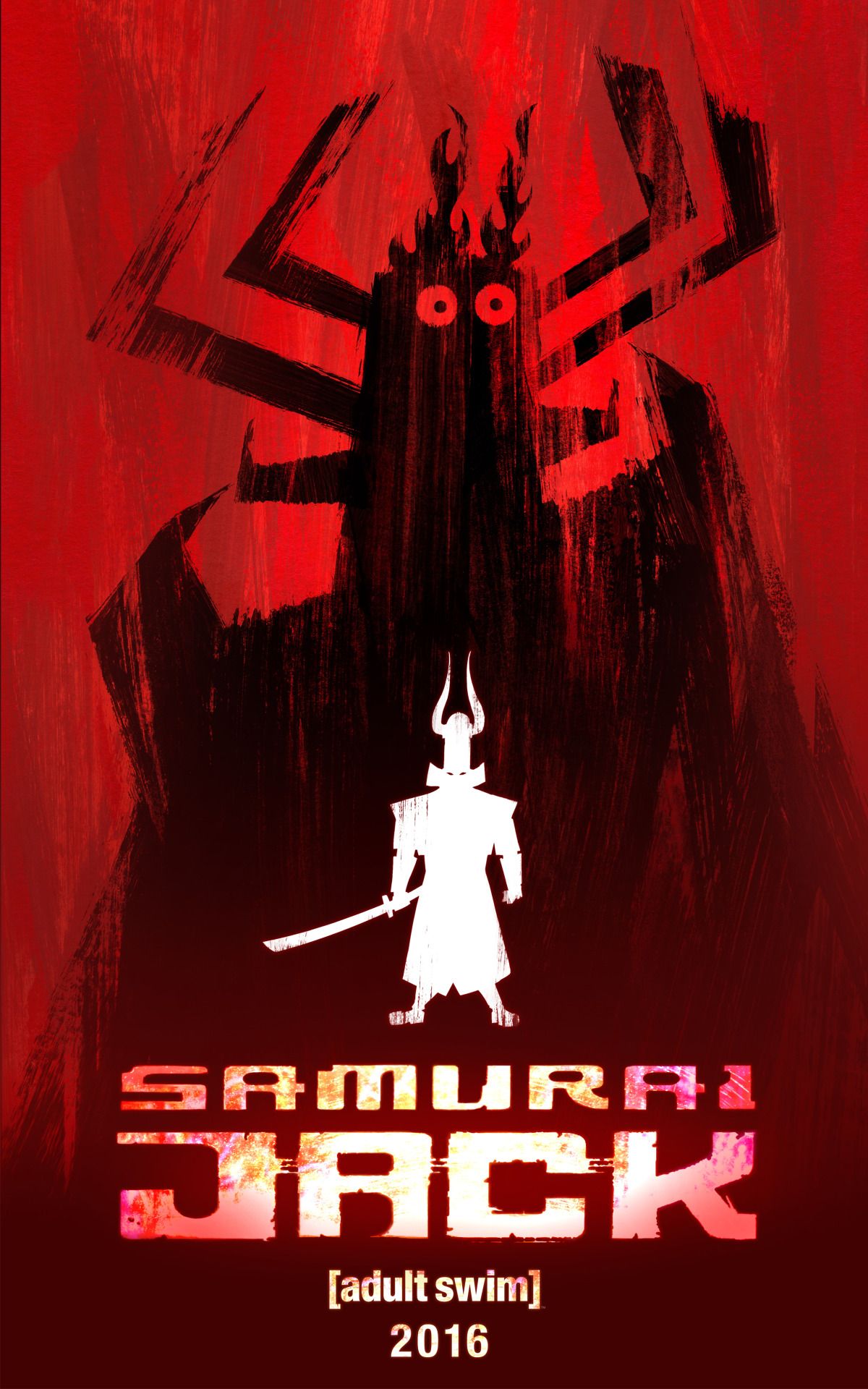 The first image of Samurai Jack's return in 2016