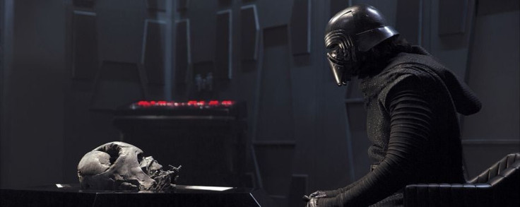 Adam Driver as serial killer Kylo Ren in 'Star Wars: The Force Awakens.'