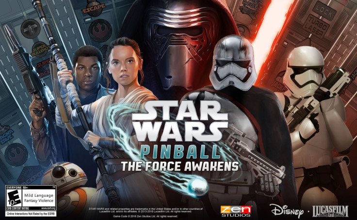 A new Pack is coming to Star Wars Pinball inspired by The Force Awakens