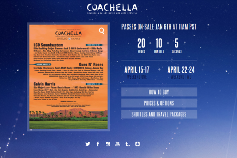 How To Buy Coachella Tickets Tips/Tricks: Availability, Prices & Dates For 2016 Festival