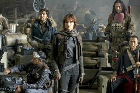 The cast of Rogue One: A Star Wars Story