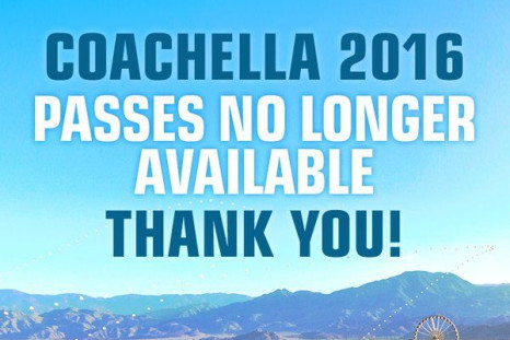 Coachella 2016 Tickets Sell Out In An Hour: Buy Ticket On StubHub, SeatGeek, Ebay, Craigslist & Vivid Seat