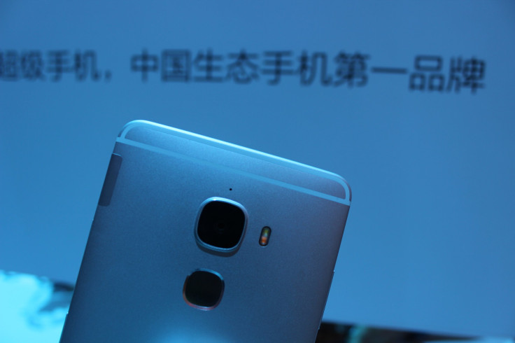 LeTV Le Max Pro camera and fingerprint scanner 