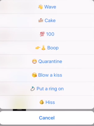Respond to friends from the activity page.