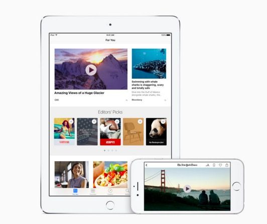 The News app gets more personal in iOS 9.3, Apple says.