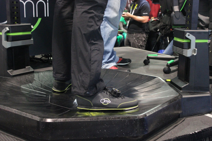 Omni shoes and sensors 