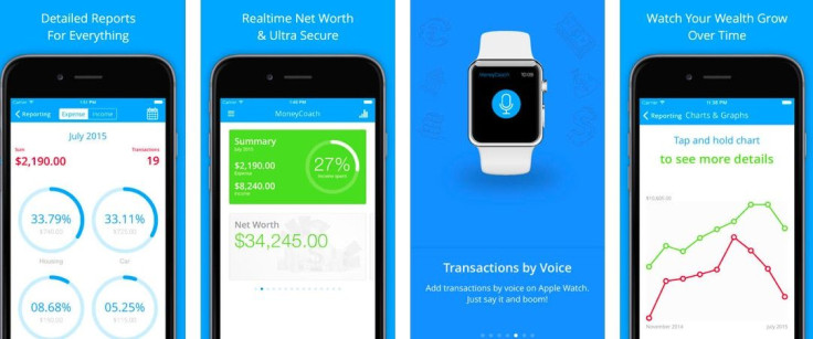 Personal Finance MoneyCoach is an income and expense tracker for iPhones and iPads, gone free on the Apple app store today