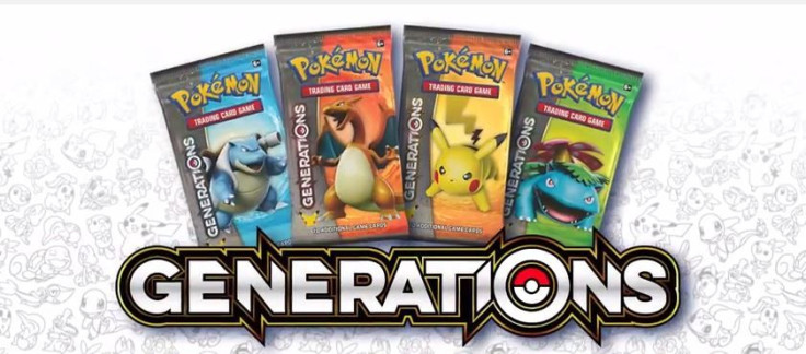 The upcoming Pokemon TCG Generations pack