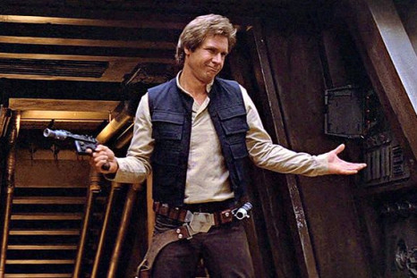 Harrison Ford as Han Solo in 'Return of the Jedi'