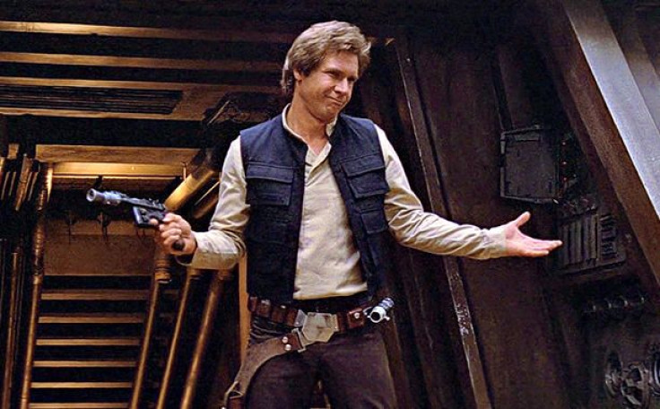 Harrison Ford as Han Solo in 'Return of the Jedi'