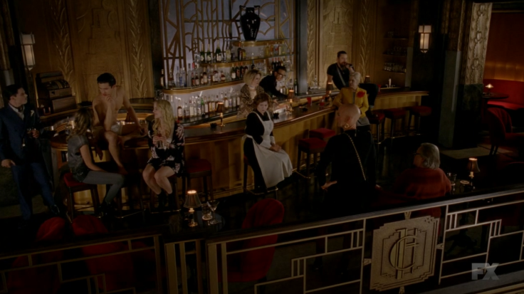 Liz and Iris urging the dead Hotel Cortez inhabitants to stop killing patrons.
