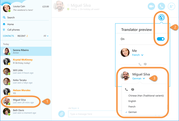 Skype Translator is easy to set up and use. Check out the instructions below.