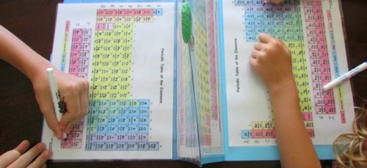 Karyn Tripp's kids are learning Chemistry in the coolest way possible -- with Periodic Table Battleship!