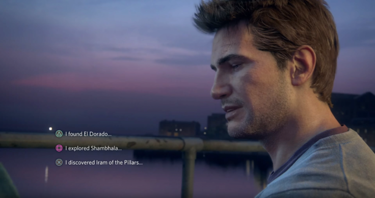 Uncharted 4's dialogue options will not be as in-depth as you might think