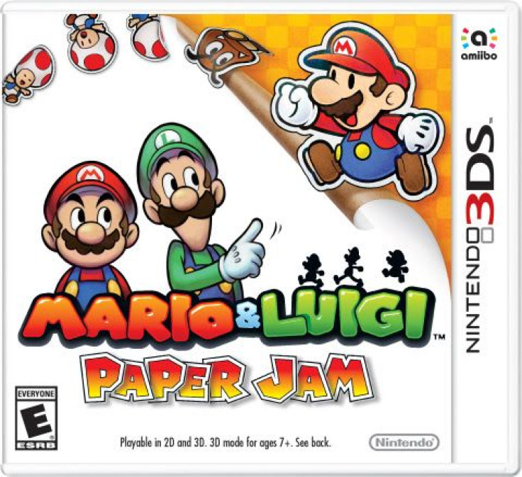 The box art for Mario and Luigi Paper Jam