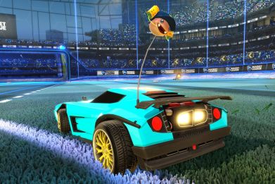 Sunset Overdrive items in Rocket League for Xbox One