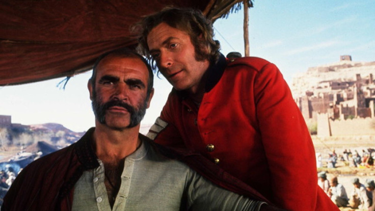 Michael Caine (and some other guy) in 'The Man Who Would Be King', which was nominated for 4 Oscars.