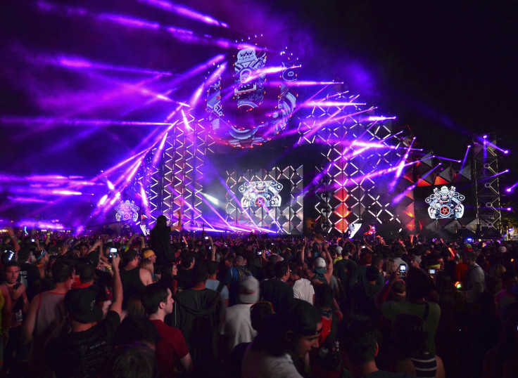 A crowd moves to the beat of electronic music during the Ultra Music Festival at Bayfront Park in Miami March 15, 2013