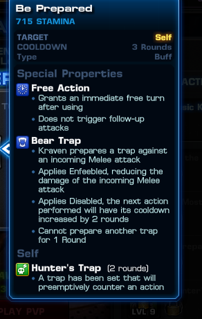 One of Kraven's multi functions
