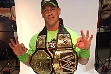 The 15-time WWE champ John Cena