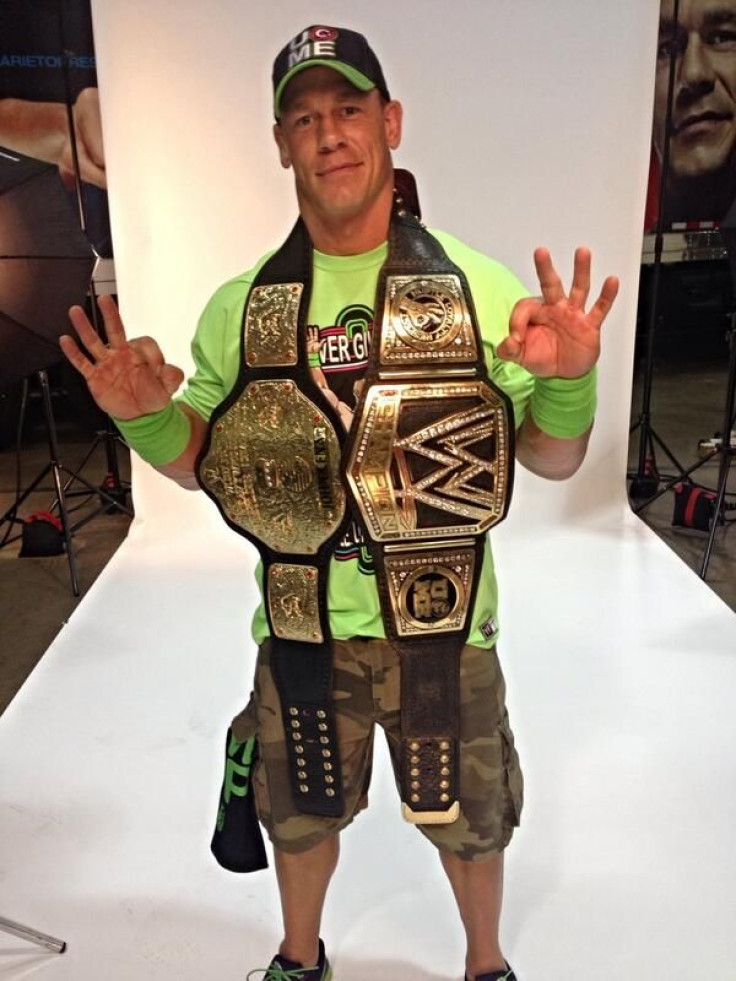 The 15-time WWE champ John Cena