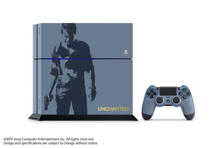 The limited edition Uncharted 4 PS4 console