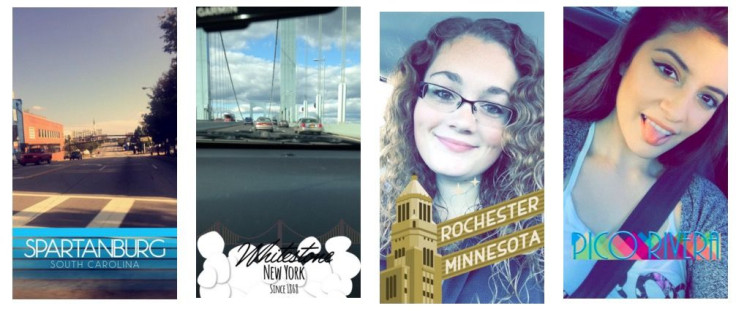 Snapchat geofilters mark special locations like cities, parks, zoos and other places people like to gather.