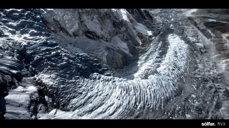 Another view of the Khumbu Icefalls.