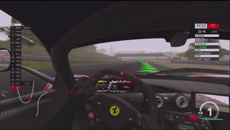 Watch 'Assetto Corsa' alpha build gameplay for PS4.
