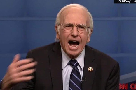 Larry David as Bernie Sanders on Saturday Night Live 