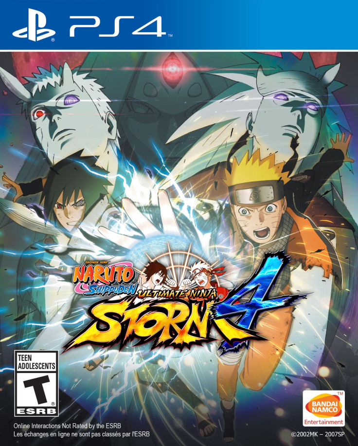 The box art for Naruto Ultimate Ninja Storm 4