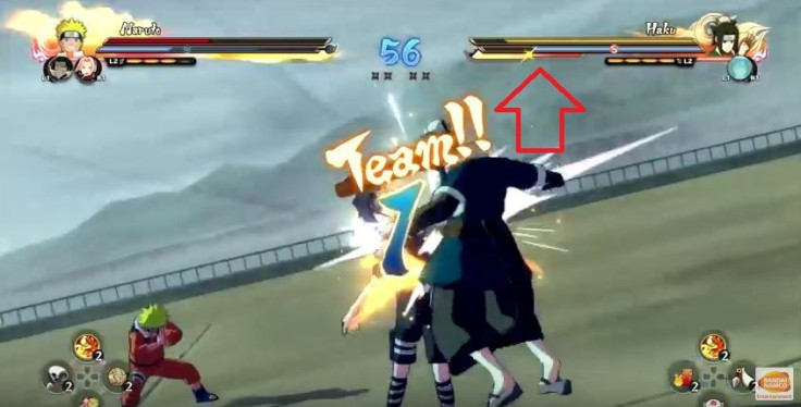 The Secret Technique meter in Ultimate Ninja Storm 4