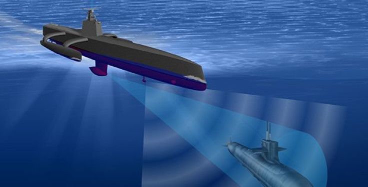 DARPA's new submarine drone will track foreign vessels. 